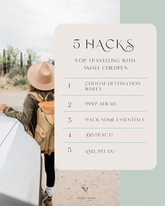 Holiday hacks for minimizing stress when travelling with children