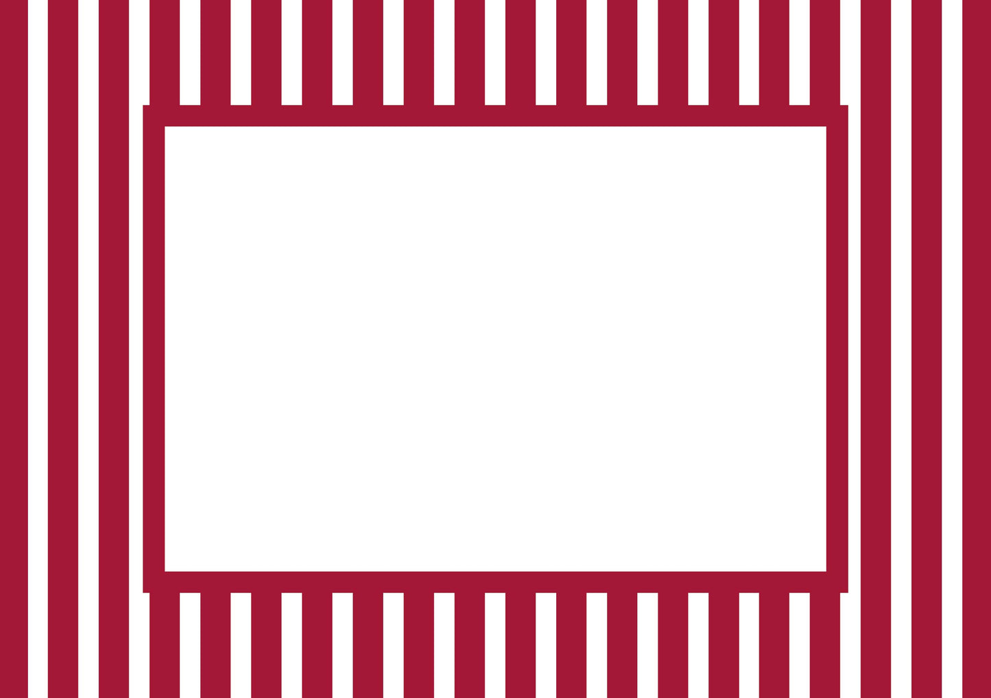Medium Stripes Passepartout