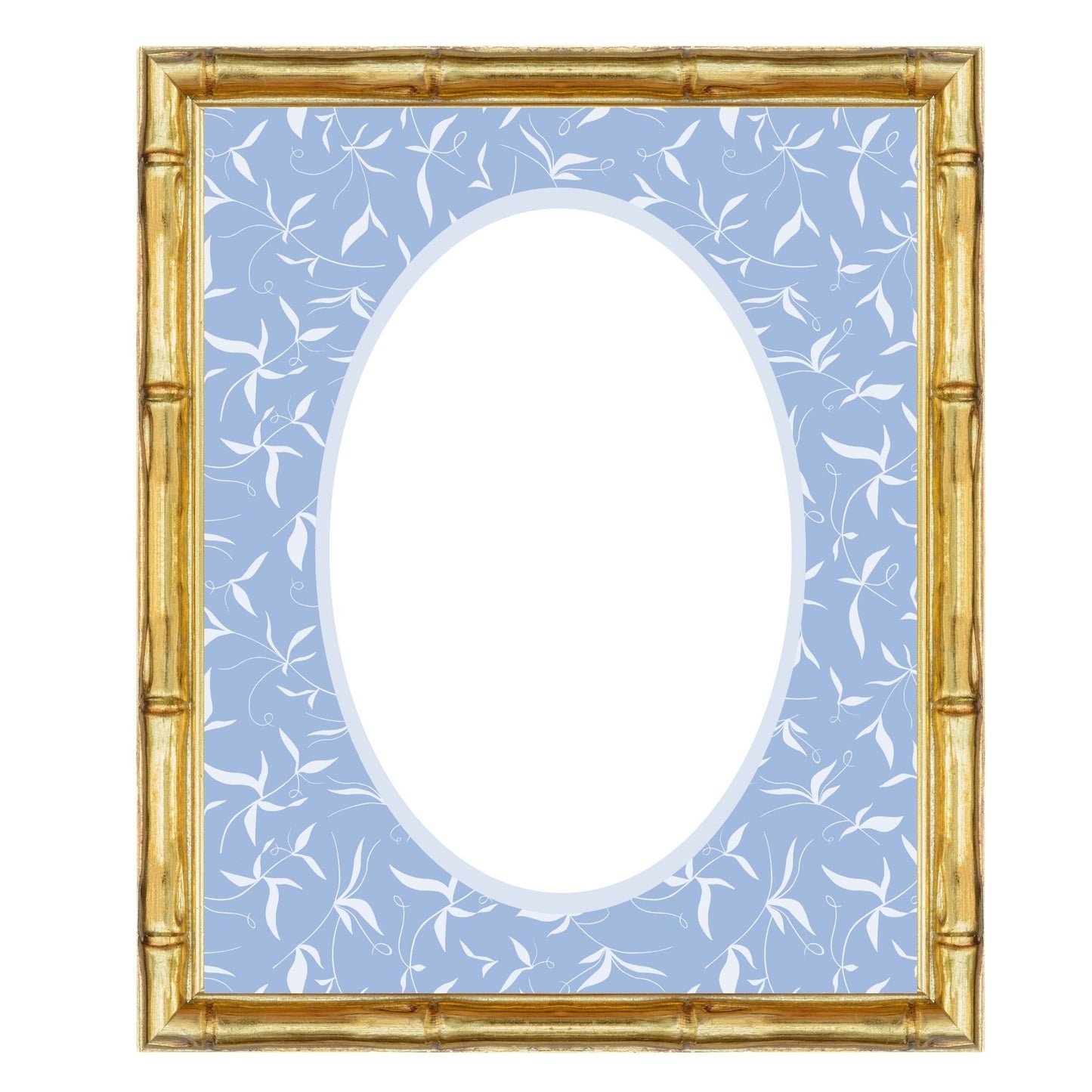 Botanical__Blue__Oval
Blue botanical picture frame mat board with delicate trailing botanicals; perfect for framing baby boy photos, heirloom nursery prints, or family artwork — a thoughtful gift for baby showers, christenings, or birthdays.