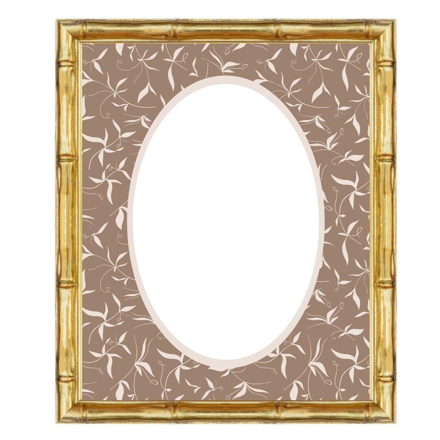 Botanical__Brown__Oval
Brown botanical picture frame mat board with classic botanical detailing; perfect for neutral nursery décor, woodland-inspired art, or timeless family photos — a versatile gift for baby showers, birthdays, or christenings.