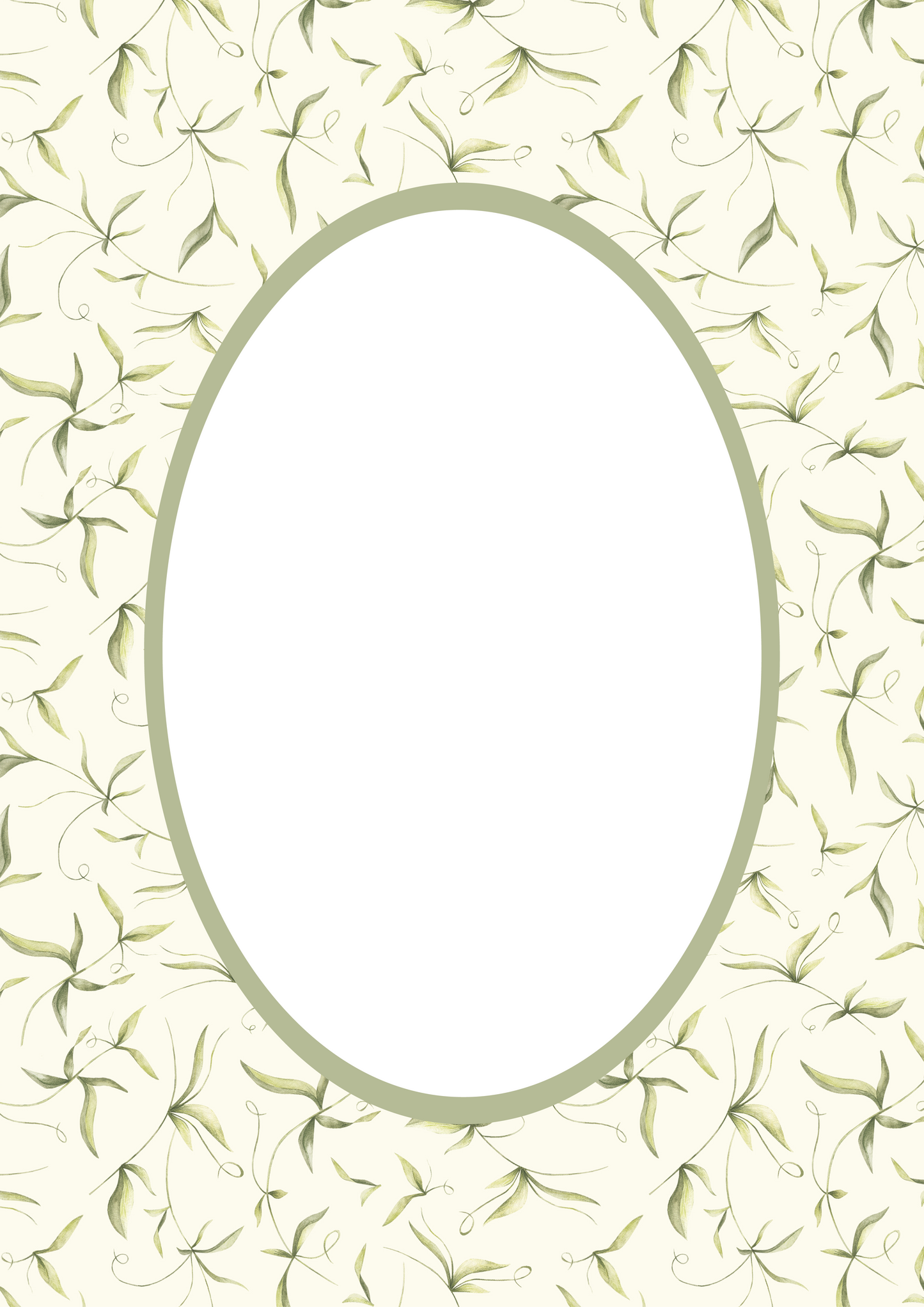 Botanical__Green__Oval
Green botanical picture frame mat board featuring a fresh botanical print; perfect for spring nursery art, nature-themed family photos, or garden-inspired décor — a lovely gift for baby showers, birthdays, christenings, or Easter.