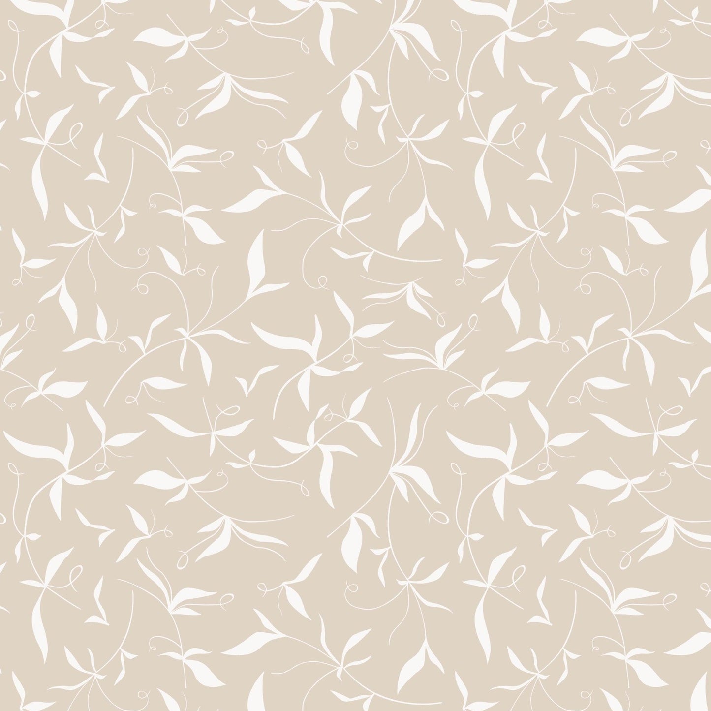 Taupe Landscape Botanical Patterned Photo Mat
