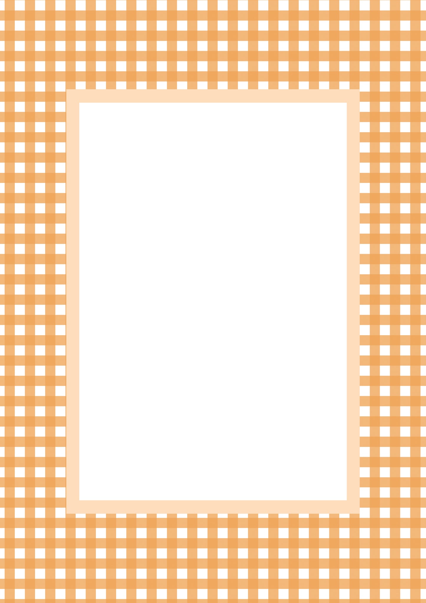 Gingham__Orange__Rectangle
Orange gingham picture frame mat board with vibrant checks; perfect for autumnal nursery art, playful children’s prints, or Easter or Halloween-inspired photographs — a unique gift for seasonal milestones or baby’s first autumn.