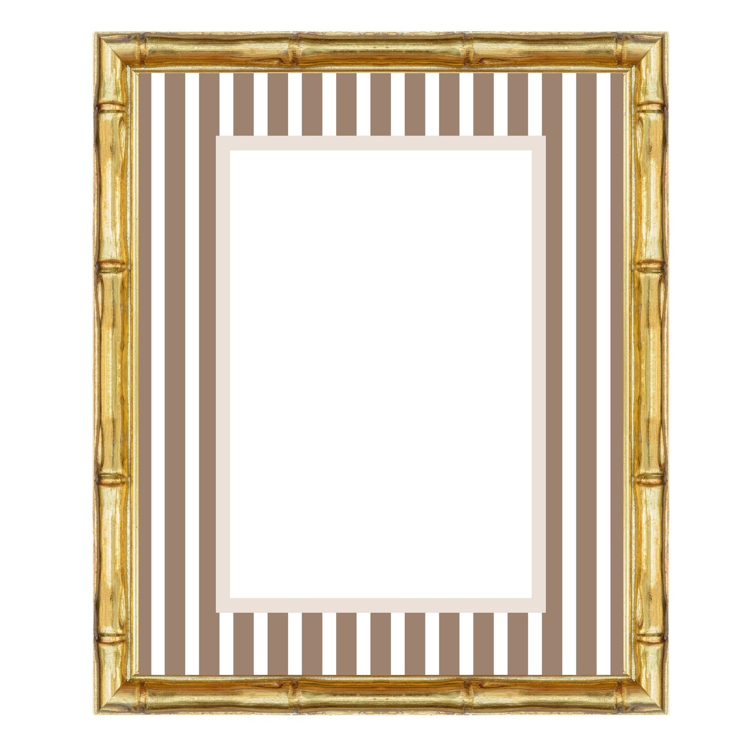 Mediumstripes__Brown__Rectangle
Brown striped picture frame mat board with traditional vertical lines; ideal for framing woodland-themed art, autumn family photos, or neutral nursery prints — a timeless gift for baby showers, birthdays, or christenings.