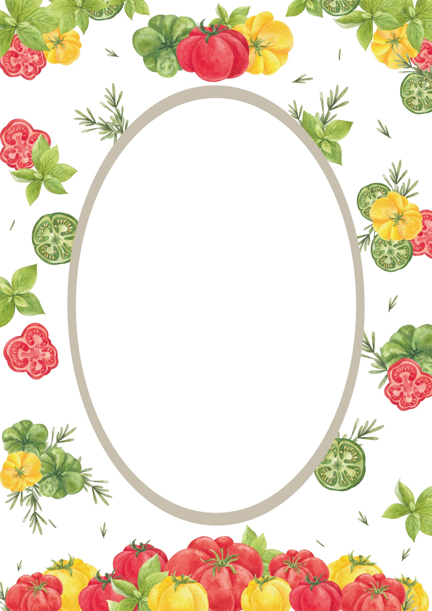 Heirloom Tomatoes Photo Mount