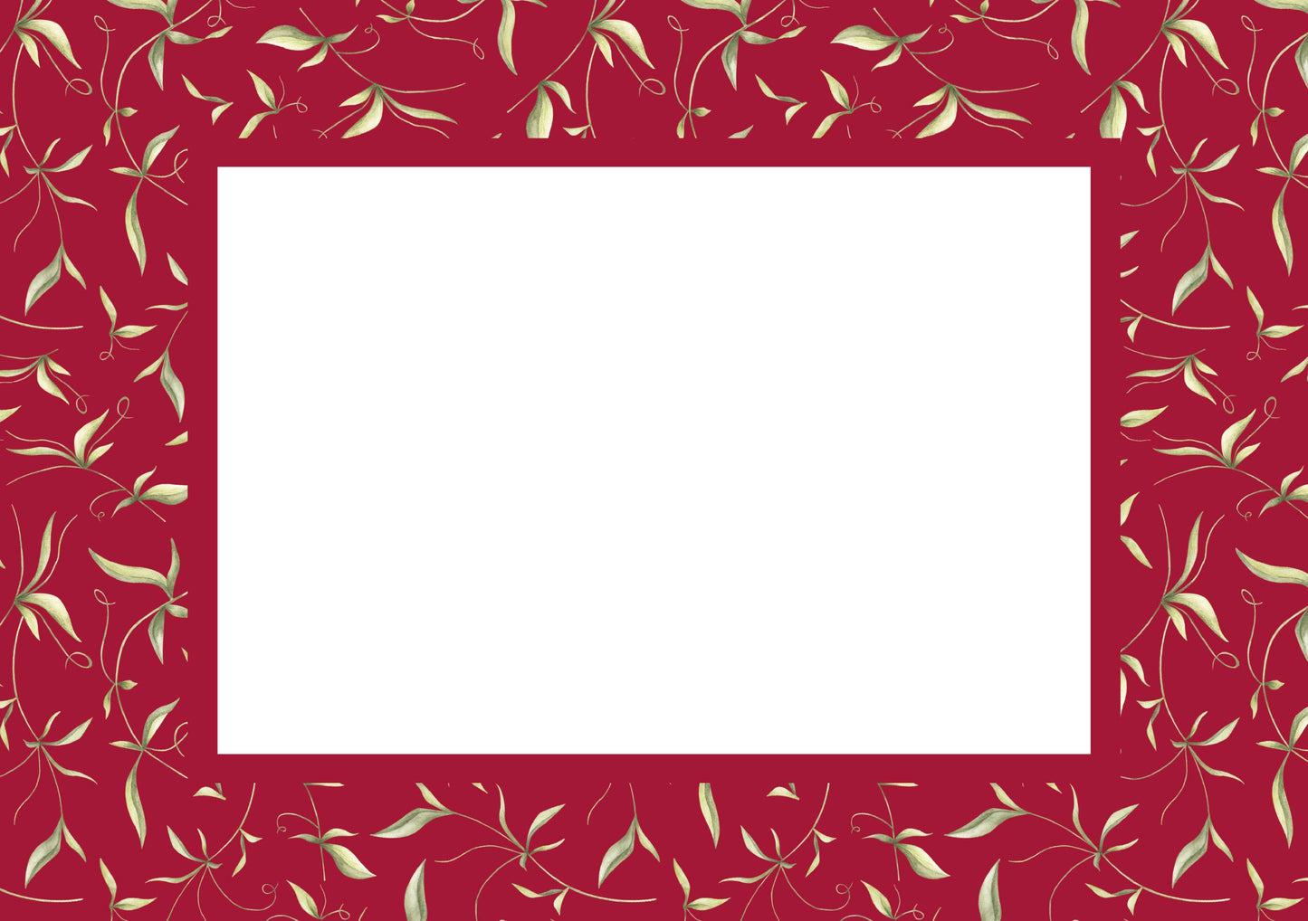 Botanical Photo Mount - passe-par-tout - landscape aperture - Coeur et Maman