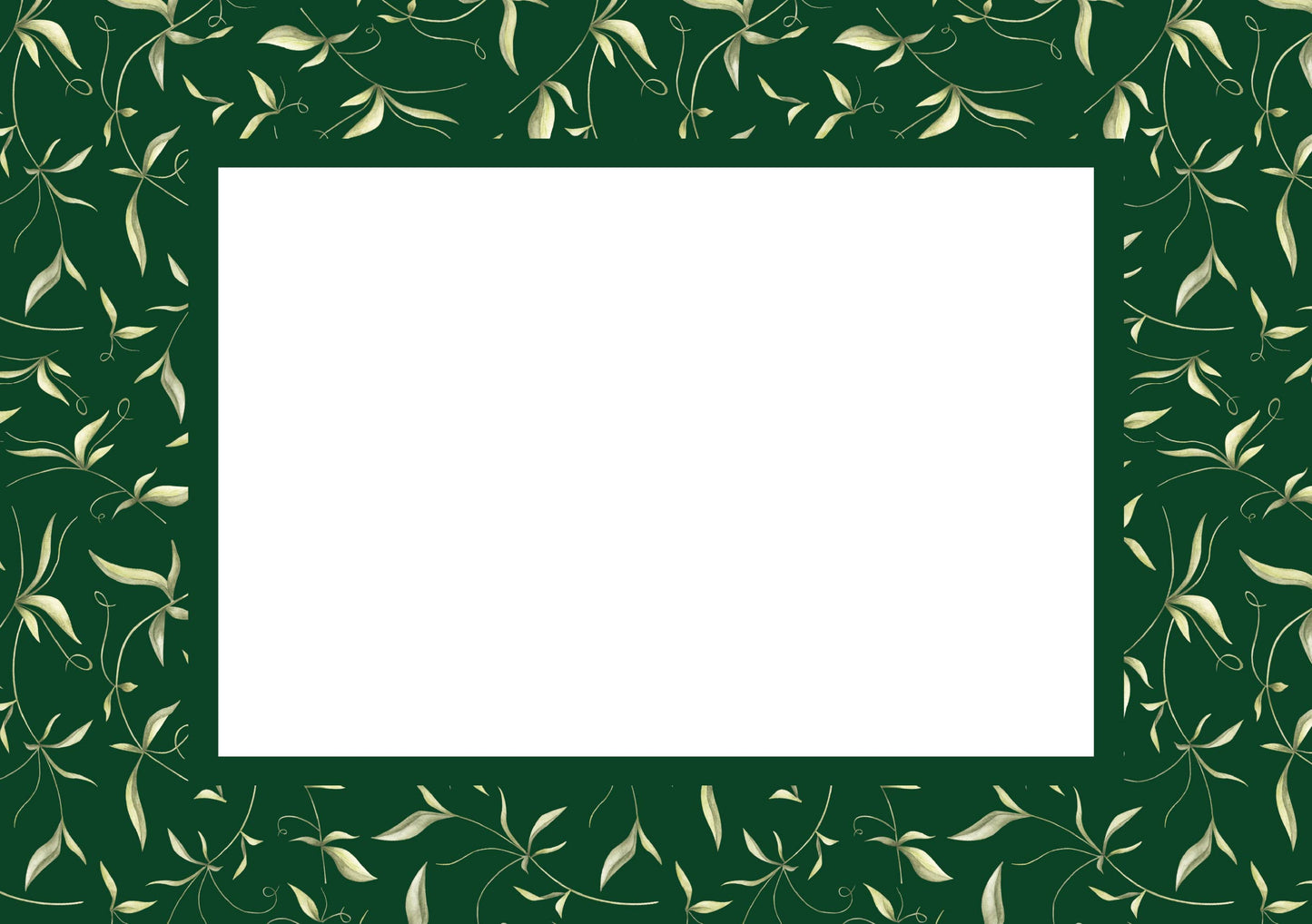 Botanical Photo Mount - passe-par-tout - landscape aperture - Coeur et Maman