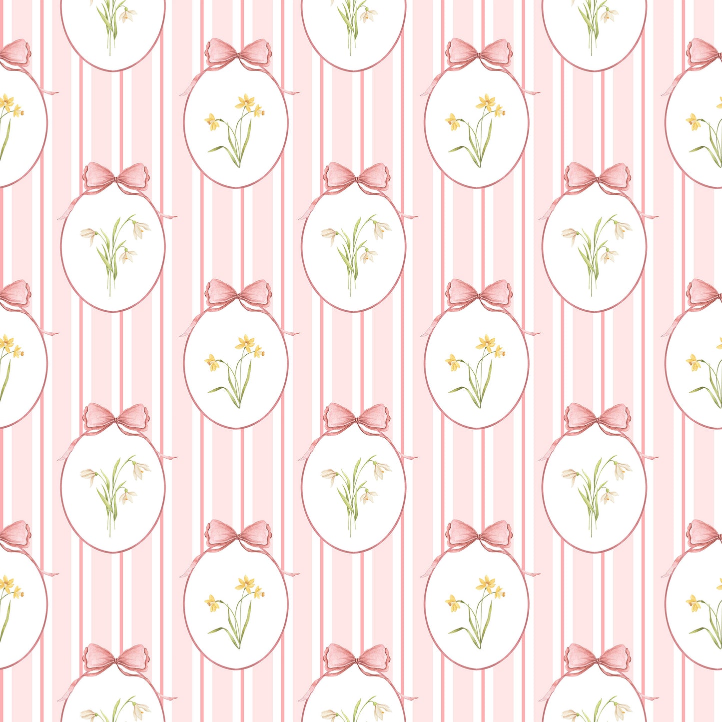 SnowdropsBold__Coral__Oval