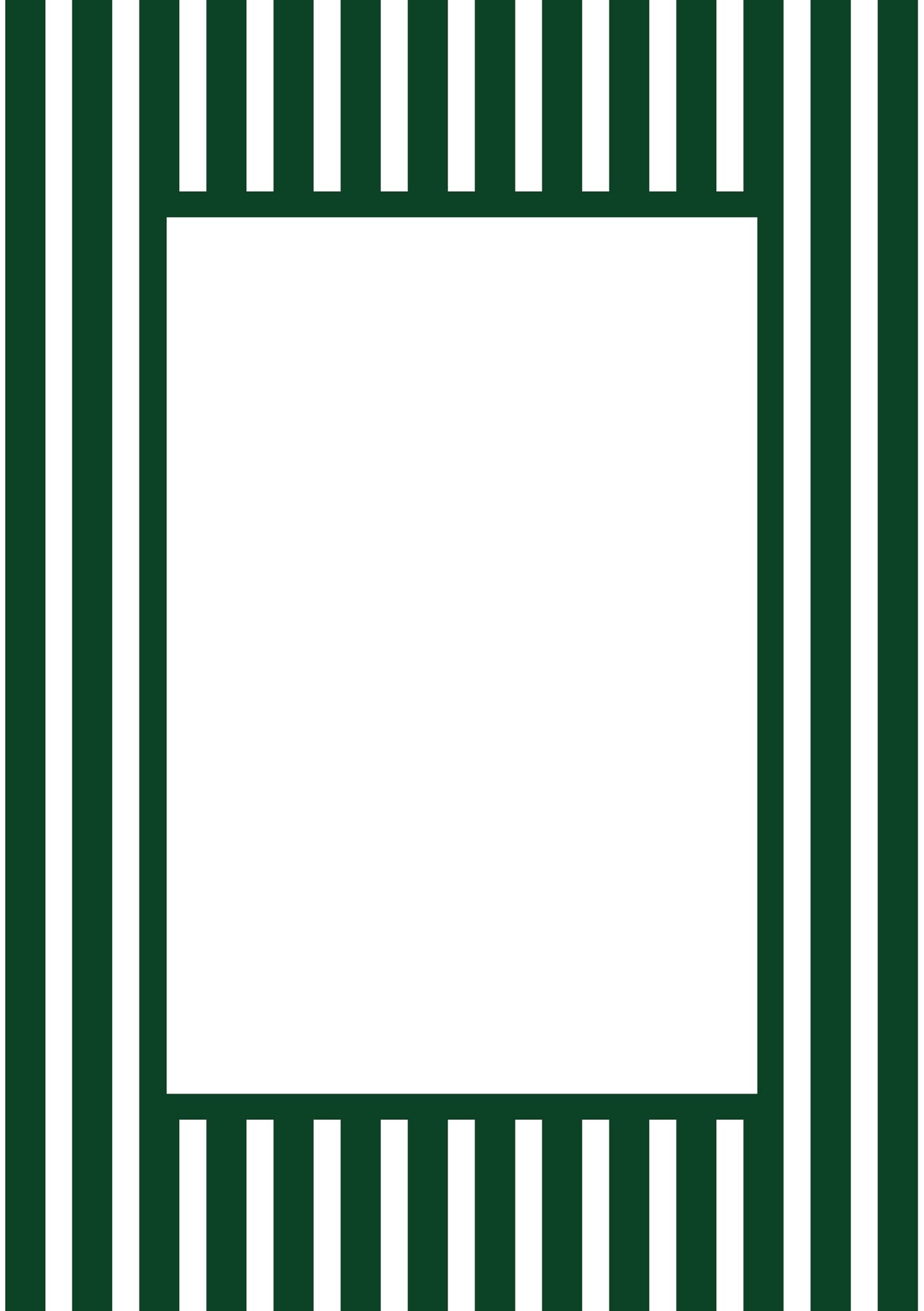 Medium Stripes Photo  Mount