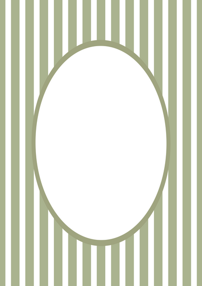 Mediumstripes__Green__Oval