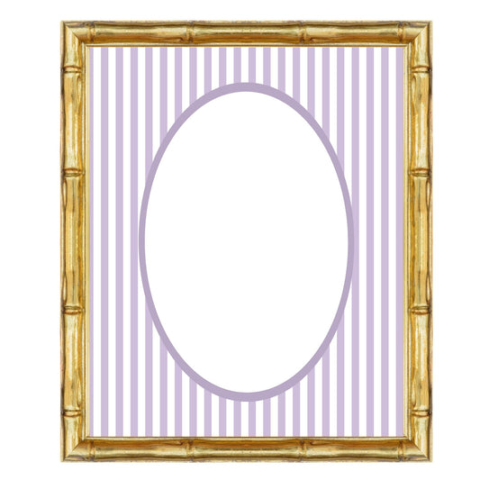 Smallstripes__Lilac_Oval

Lilac striped picture frame mat board with gentle vertical lines; perfect for soft-toned nursery art, girls’ birthday photos, or floral prints — a lovely gift for baby showers, birthdays, christenings, or springtime decorating.
