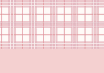 TartanBorder__Coral