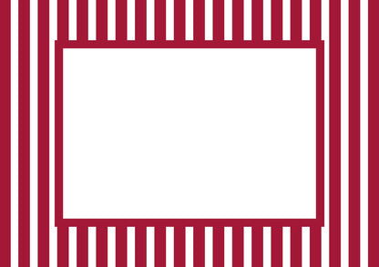 Medium Stripes Photo  Mat
