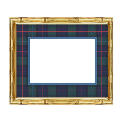 Campbell__Blue__Rectangle

Campbell of Cawdor tartan picture frame mat board in navy and green plaid, heritage-inspired home décor, perfect for framing photos or art prints; ideal gift for Father’s Day, housewarmings, anniversaries, or nursery decoration.