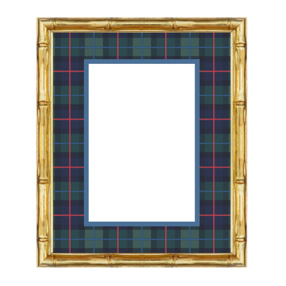 Campbell__Blue__Rectangle

Campbell of Cawdor tartan picture frame mat board in navy and green plaid, heritage-inspired home décor, perfect for framing photos or art prints; ideal gift for Father’s Day, housewarmings, anniversaries, or nursery decoration.