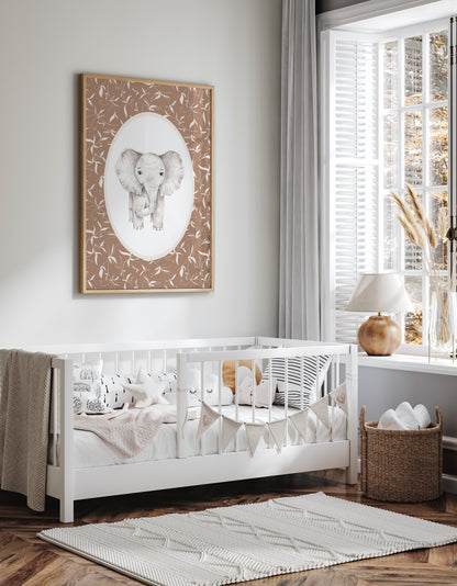 Elephant Art Print