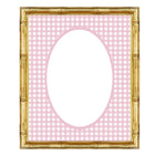 Gingham Picture Frame Mat Board