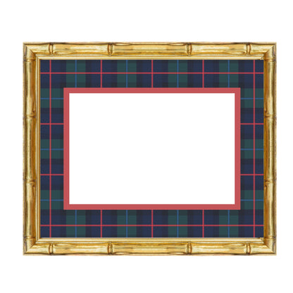 Campbell__Red__Rectangle

Campbell of Cawdor tartan picture frame mat board in navy and green plaid, heritage-inspired home décor, perfect for framing photos or art prints; ideal gift for Father’s Day, housewarmings, anniversaries, or nursery decoration.