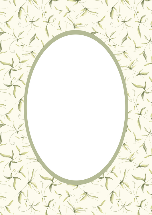 Botanical__Green__Oval

Green botanical picture frame mat board featuring a fresh botanical print; perfect for spring nursery art, nature-themed family photos, or garden-inspired décor — a lovely gift for baby showers, birthdays, christenings, or Easter.