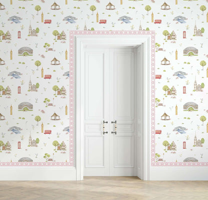 MARLOWE WALLPAPER BORDER - Coeur et Maman