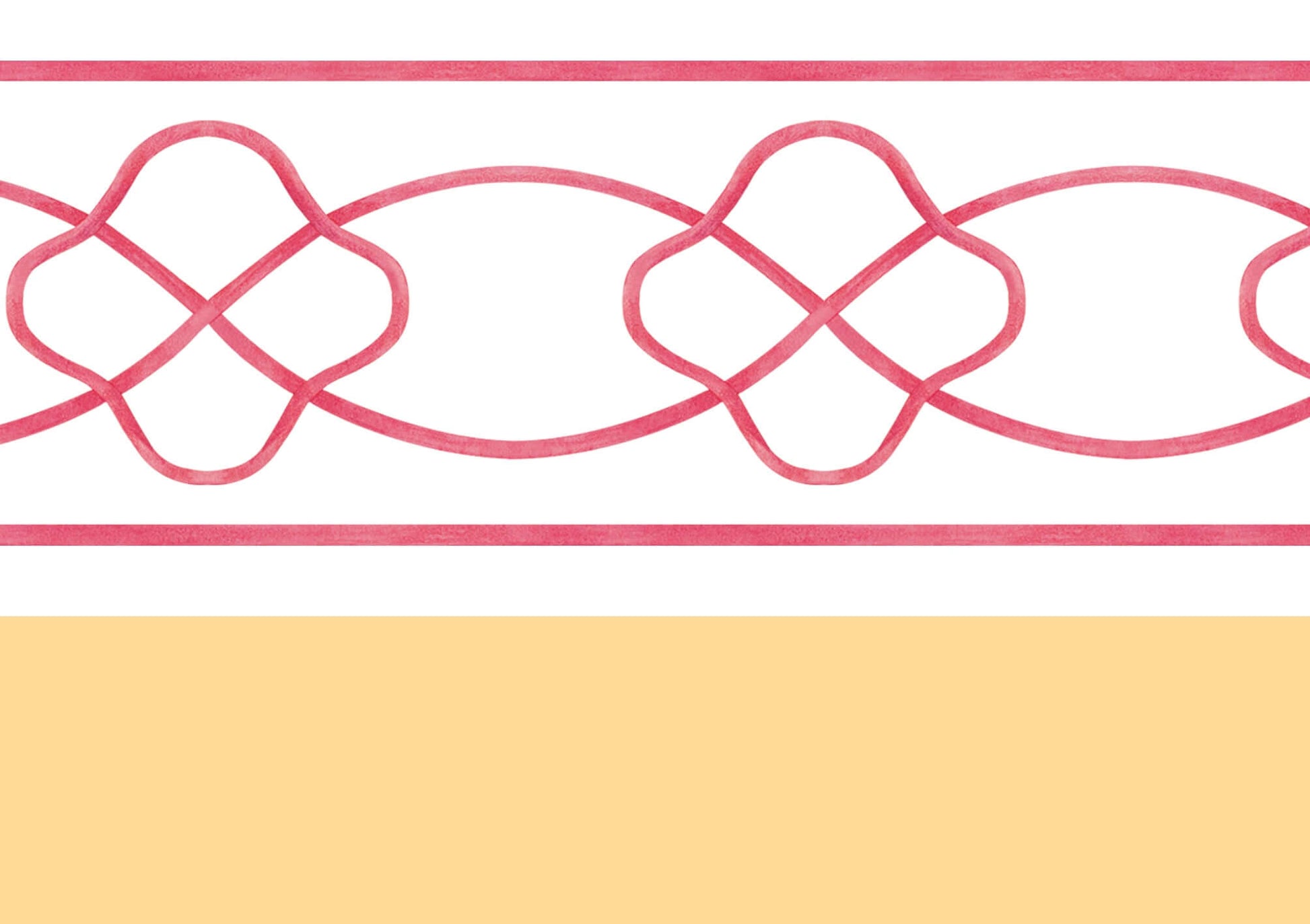 MARLOWE WALLPAPER BORDER - Coeur et Maman