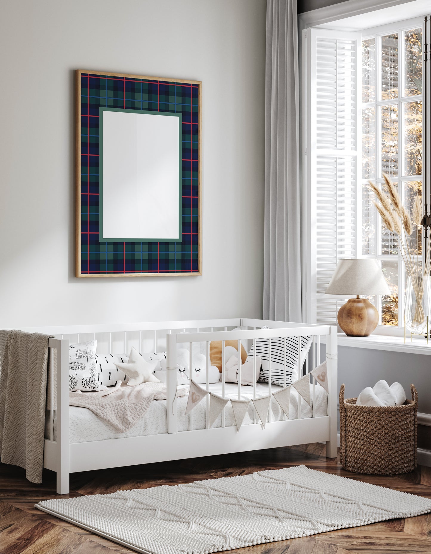 Campbell__Green__Rectangle

Campbell of Cawdor tartan picture frame mat board in navy and green plaid, heritage-inspired home décor, perfect for framing photos or art prints; ideal gift for Father’s Day, housewarmings, anniversaries, or nursery decoration.
