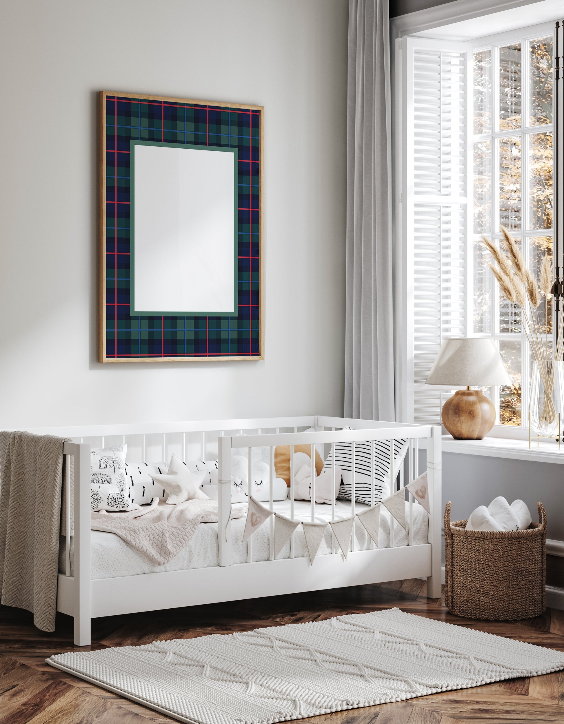 Campbell__Green__Rectangle

Campbell of Cawdor tartan picture frame mat board in navy and green plaid, heritage-inspired home décor, perfect for framing photos or art prints; ideal gift for Father’s Day, housewarmings, anniversaries, or nursery decoration.