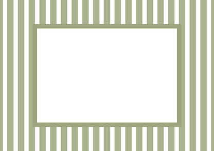 Green Landscape Medium Stripes Photo Mat