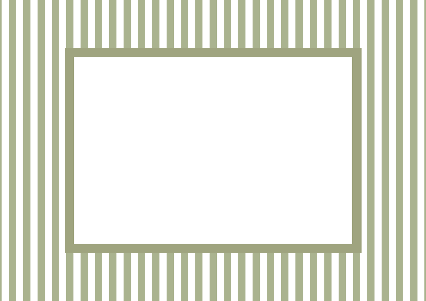 Green Landscape Small Stripes Photo Mat