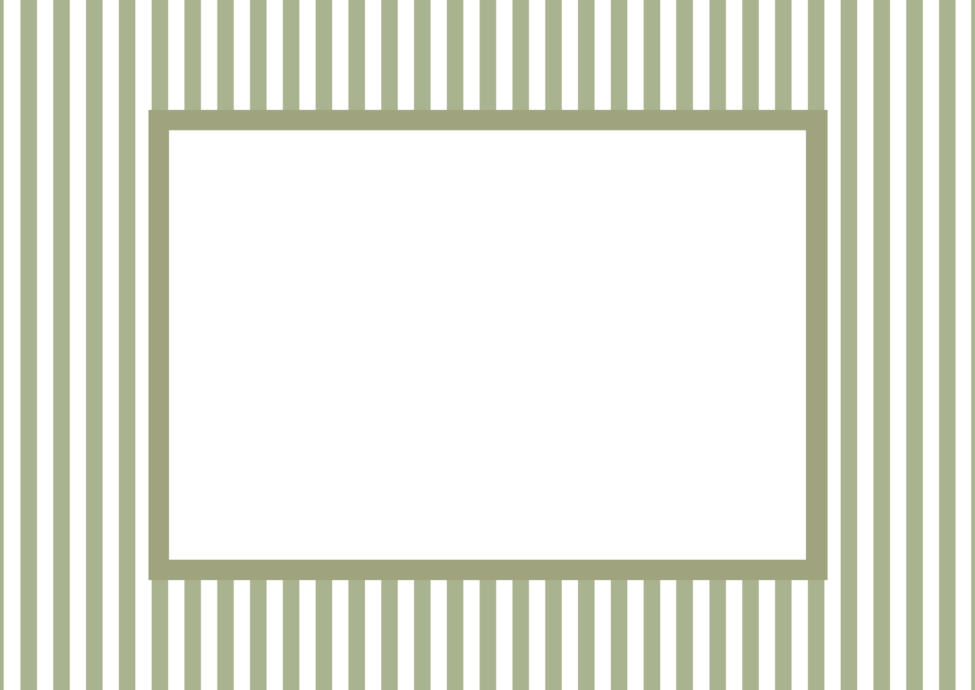 Green Landscape Small Stripes Photo Mat