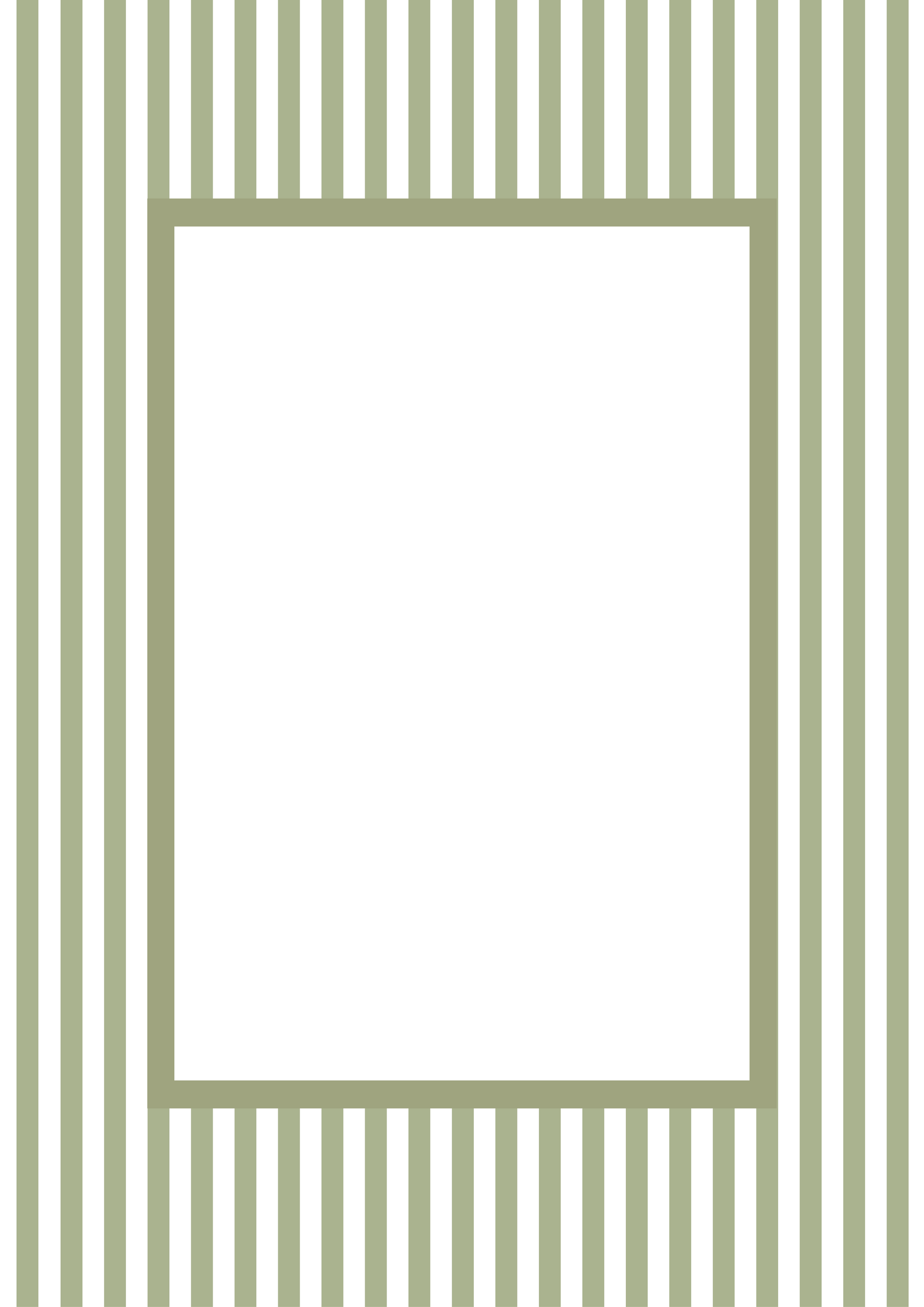 Green Rectangular Small Stripes Photo Mat