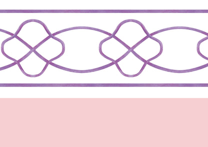 MARLOWE WALLPAPER BORDER - Coeur et Maman
