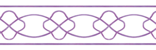 MARLOWE WALLPAPER BORDER - Coeur et Maman