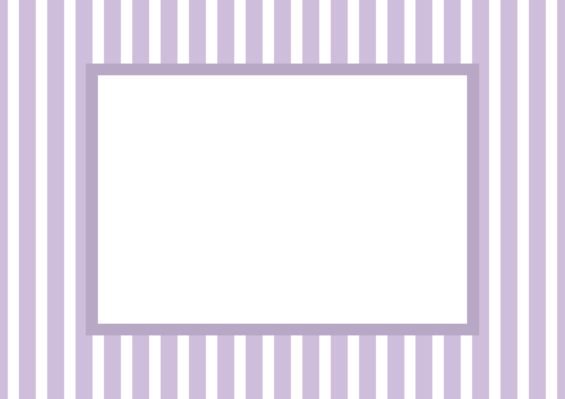 Lilac Landscape Medium Stripes Photo Mat