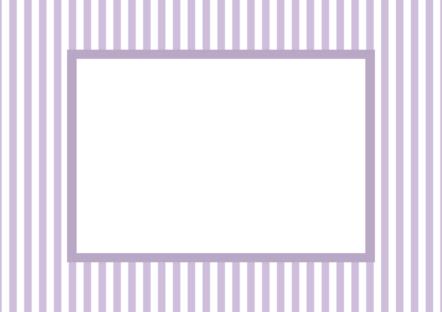Lilac Landscape Small Stripes Photo Mat