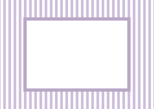 Lilac Landscape Small Stripes Photo Mat