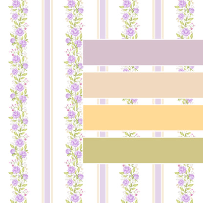 Lilac Peony Reverie Wallpaper
