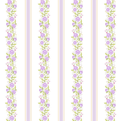Lilac Peony Reverie Wallpaper