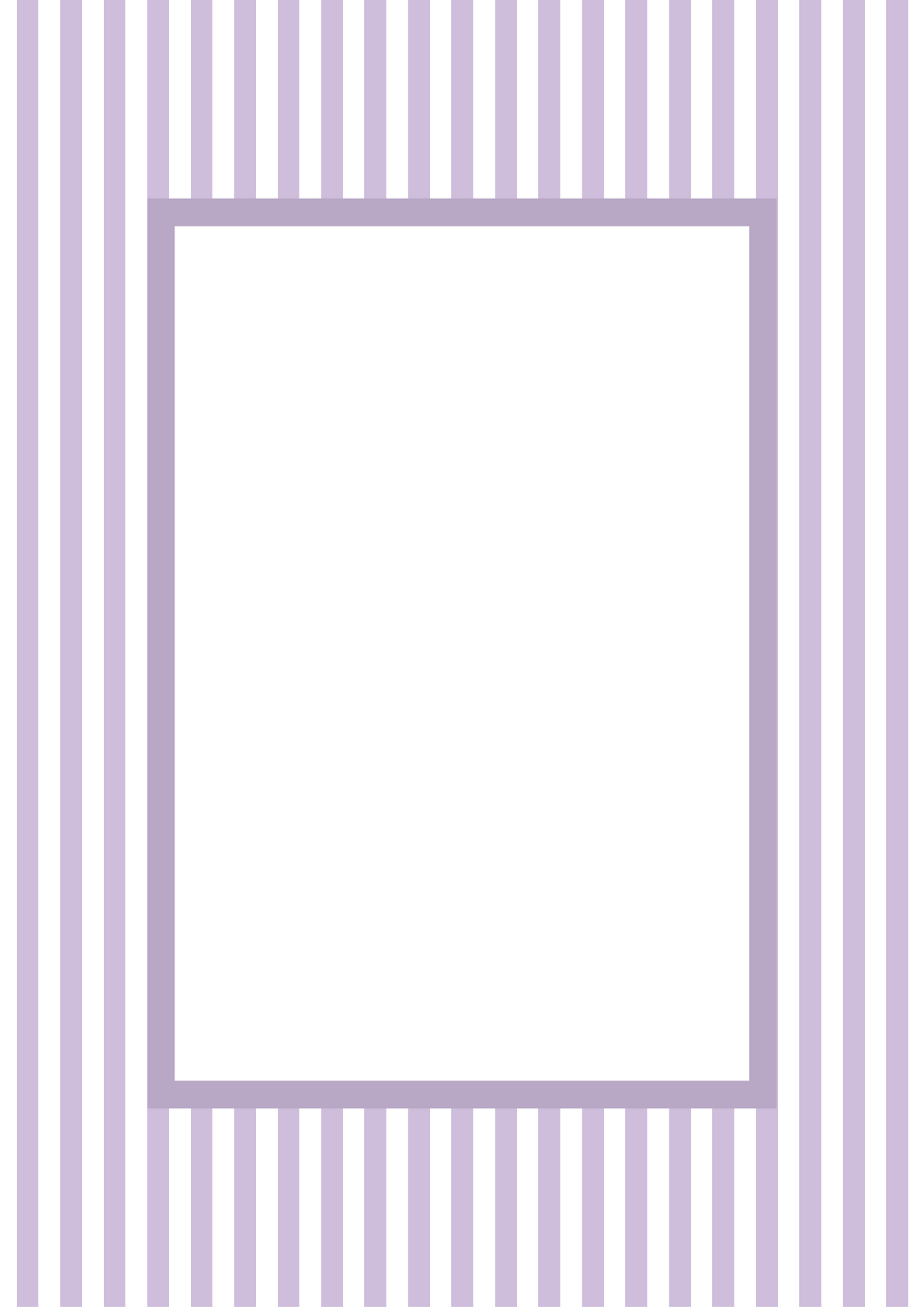 Lilac Rectangular Small Stripes Photo Mat