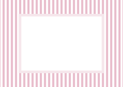 Pink Landscape Small Stripes Photo Mat