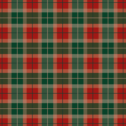 Campbell of Cawdor Tartan Photo Mount - picture frame passepartout - oval aperture - Coeur et Maman