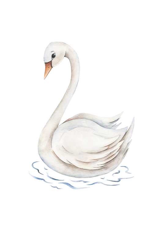 Swan__Portrait__Plain

Gentle swan watercolour nursery art print in soft beige and white tones; perfect for nursery walls, girls’ bedrooms, or as a charming baby shower or christening gift.
