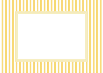 Yellow Landscape Small Stripes Photo Mat