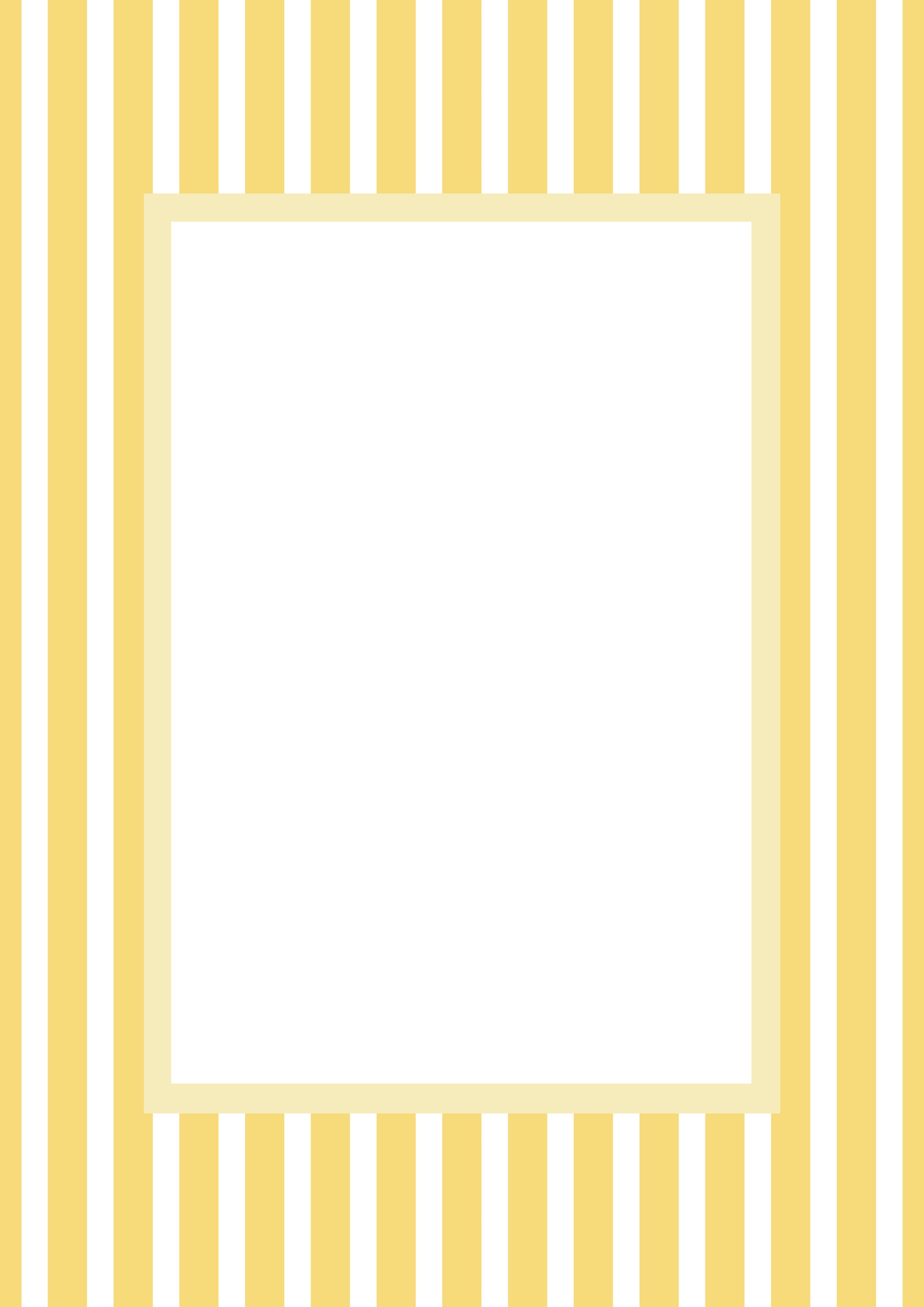 Yellow Rectangular Medium Stripes Photo Mat