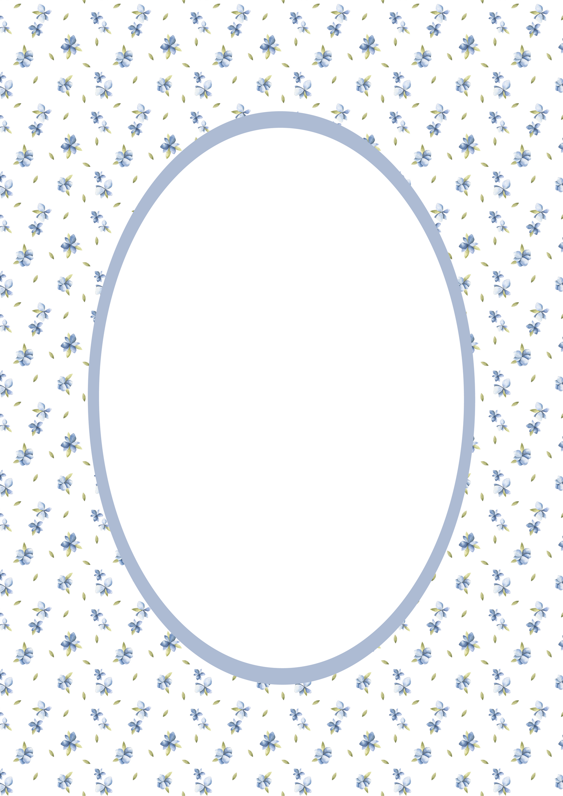 Floral__oval__blue