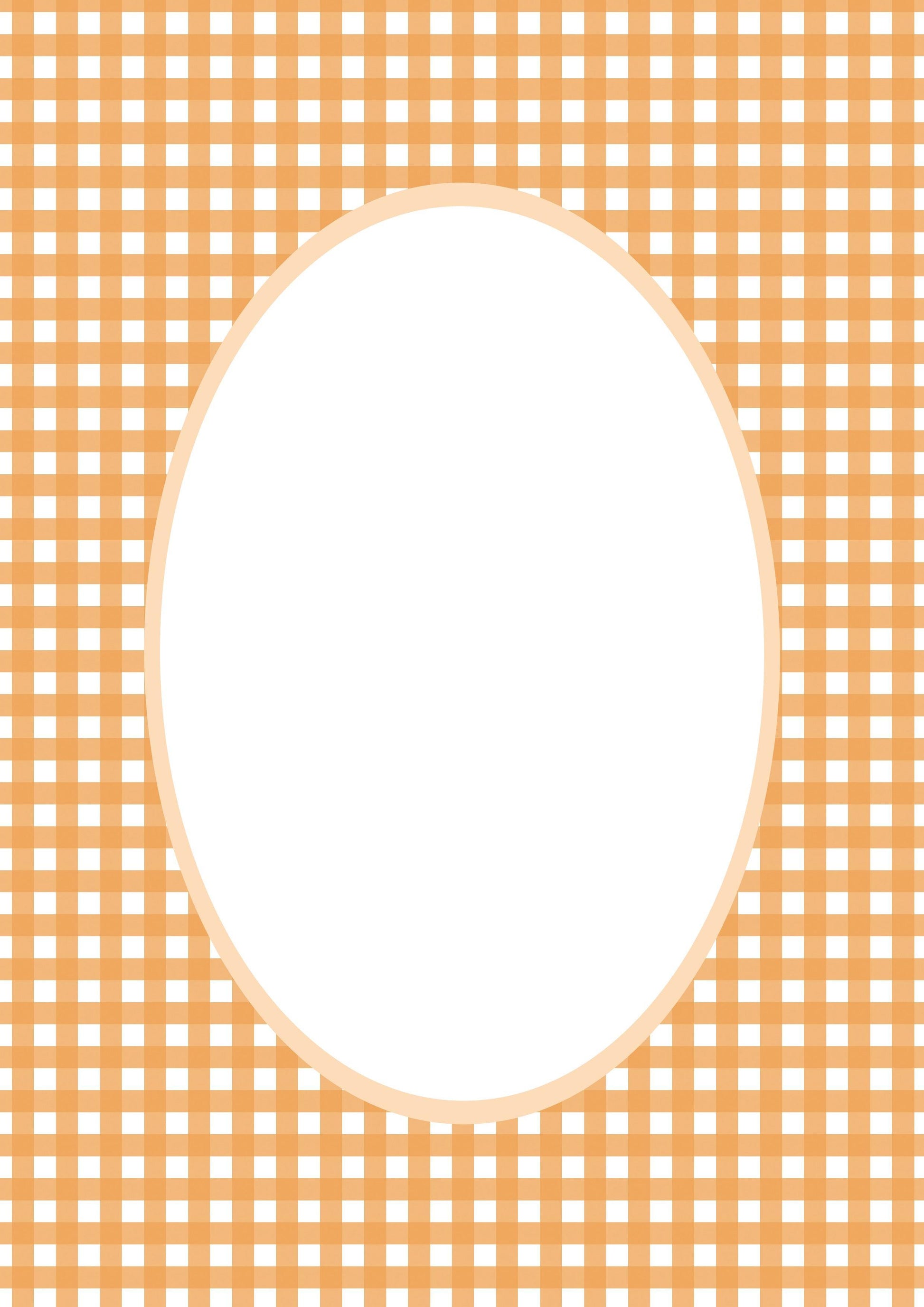 Gingham__Orange__Oval

Orange gingham picture frame mat board with vibrant checks; perfect for autumnal nursery art, playful children’s prints, or Easter or Halloween-inspired photographs — a unique gift for seasonal milestones or baby’s first autumn.