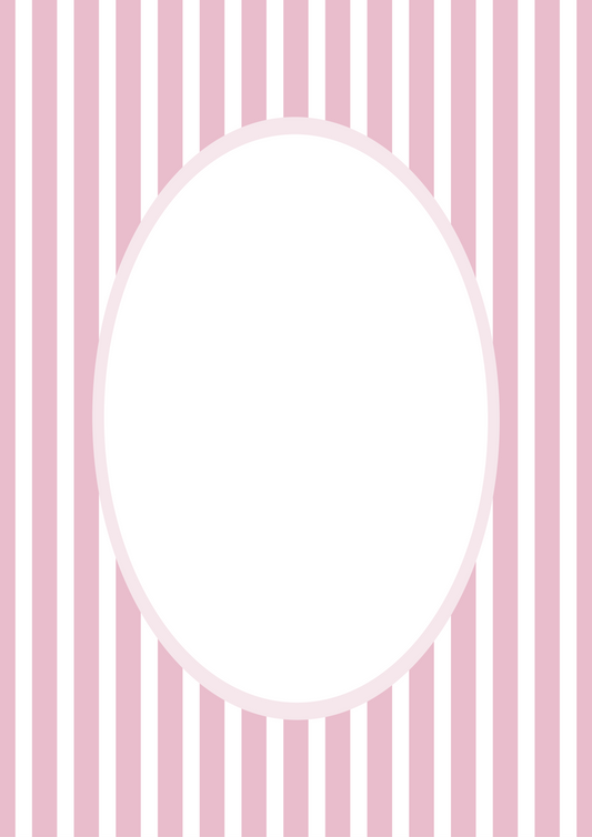 Mediumstripes__Pink__oval

Pink striped picture frame mat board with soft, elegant lines; perfect for framing baby girl portraits, floral nursery art, or keepsake prints — a sweet gift for baby showers, birthdays, or christenings.