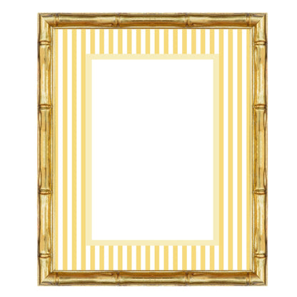 Smallstripes__Yellow__Rectangle

Yellow striped picture frame mat board with sunny vertical lines; perfect for framing joyful nursery art, summer photos, or playful children’s prints — a vibrant gift for baby showers, birthdays, christenings, or Easter.