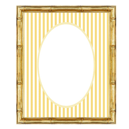 Smallstripes__Yellow__Oval

Yellow striped picture frame mat board with sunny vertical lines; perfect for framing joyful nursery art, summer photos, or playful children’s prints — a vibrant gift for baby showers, birthdays, christenings, or Easter.