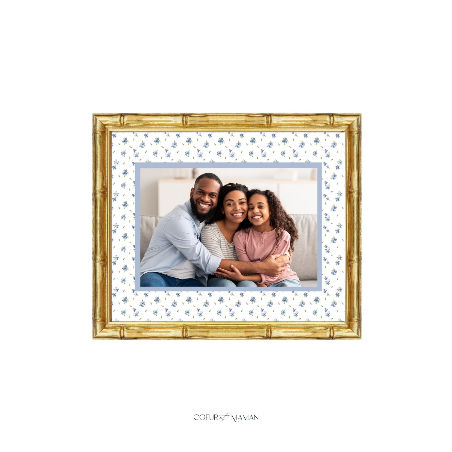 Floral__vertical_blue